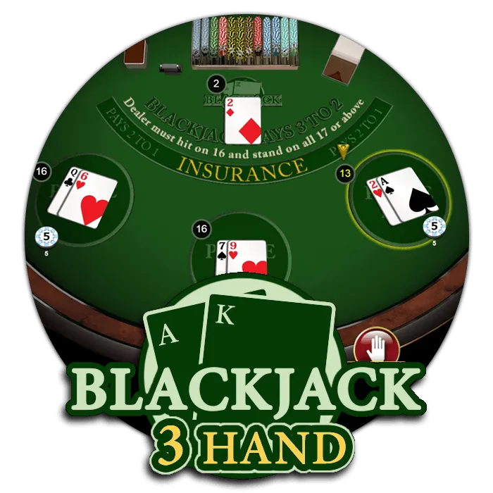 Blackjack 3 Hand - ZONABET138