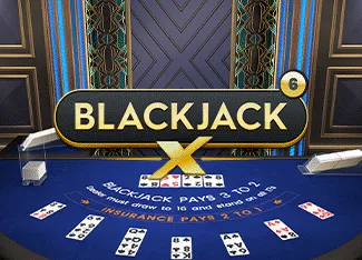 Blackjack X 6 - Azure - ZONABET138