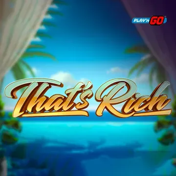 PlaynGo : Thats Rich - ZONABET138