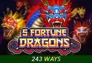 Spadegaming : 5 Fortune Dragons - ZONABET138
