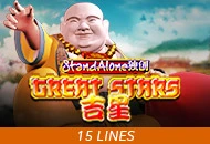 Spadegaming : Great Stars SA - ZONABET138